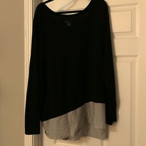 Lane Bryant NWOT layered look shirt